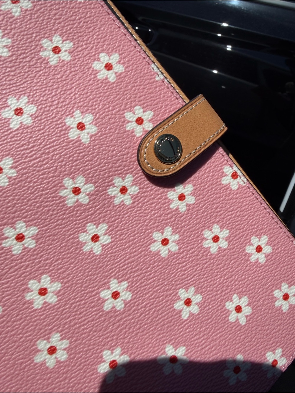 Coach Pink Floral Notebook/Planner - Picture 2 of 5